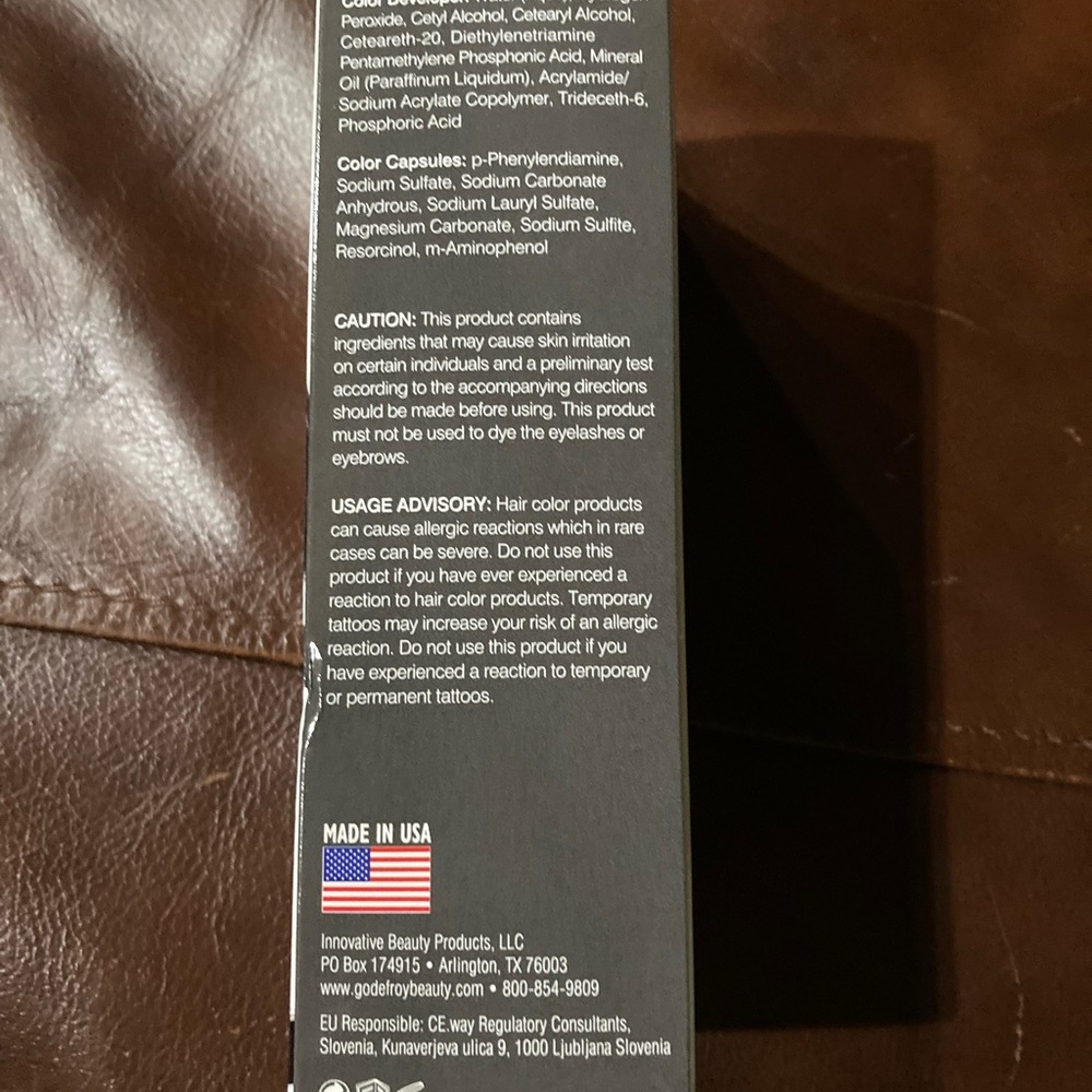 5 NIB Godefroy 28 Day Touch Ups Hair Color + 2 New packs of Brown hair H…